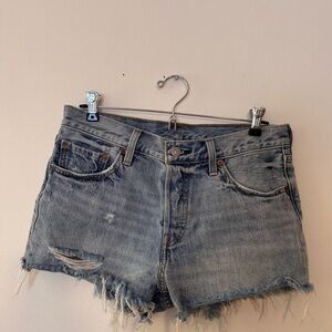 Levi 501 Jean Shorts (size 28) gently used